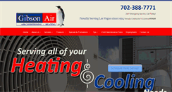Desktop Screenshot of gibsonair.com